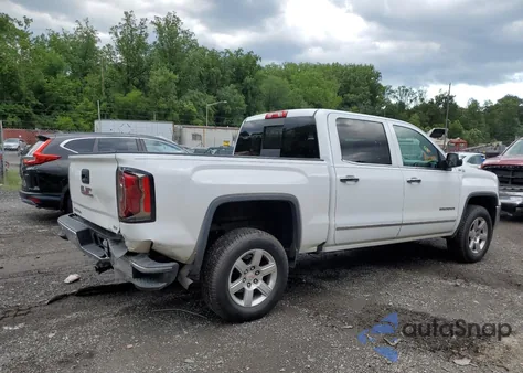2017 GMC Sierra K1500 Slt из США, поврежденный, VIN 3GTU2NEC3HG494485